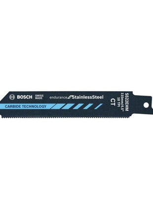 Bosch S 522 EHM Säbelsägeblatt Endurance for Stainless Steel, 115x19x1mm  ( 2608653096 ) - Toolbrothers