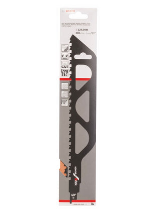 Bosch S 1243 HM Säbelsägeblatt Endurance for Brick 2tpi 305x50x1,5mm ( 2608650355 ) extra Long Life