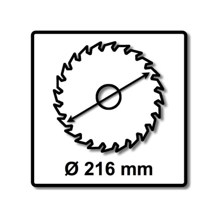 Bosch Kreissägeblatt Expert for Aluminium 216 x 30 x 2,6 mm 64Z ( 2608644110 )