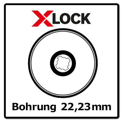 Bosch X-LOCK Disco da taglio Carbide Multiwheel 125x1x22,23mm ( 2608619284 )