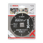Bosch X-LOCK Disco da taglio Carbide Multiwheel 125x1x22,23mm ( 2608619284 )