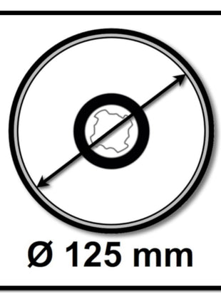 Bosch X-LOCK Carbide Multiwheel Disque à tronçonner K125x1x22,23mm (2608619284)