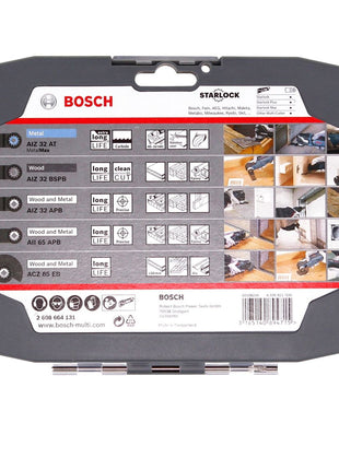 BOSCH Best of cutting Set Lame de scie plongeante, Lame de scie segment Starlock, 5pcs. (2608664131)