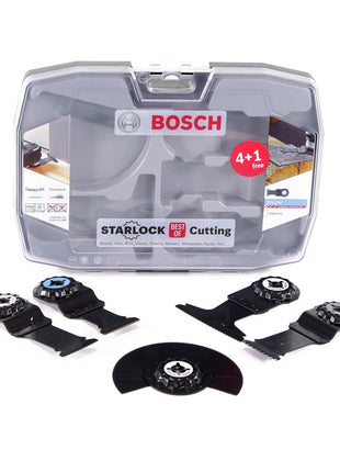 BOSCH Best of cutting Set Lame de scie plongeante, Lame de scie segment Starlock, 5pcs. (2608664131)