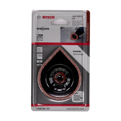 Removedor de mortero Bosch AVZ 70 RT4 3 max Carbide-RIFF Starlock 70mm K40 VPI1 (2608661757)