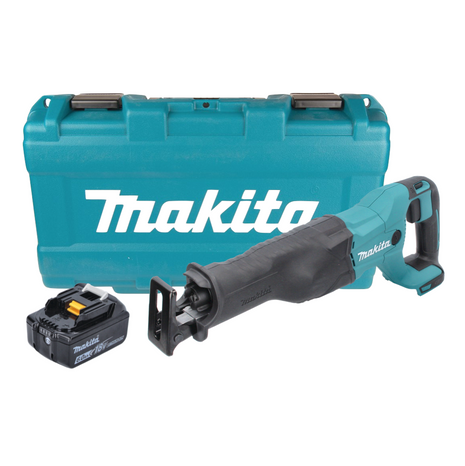 Makita DJR 186 G1K Akku Reciprosäge Säbelsäge 18 V + 1x Akku 6,0 Ah + Koffer - ohne Ladegerät