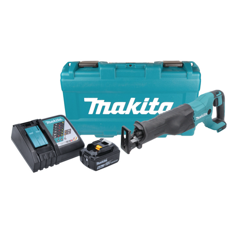 Sierra alternativa a batería Makita DJR 186 RG1K 18 V + 1x batería 6,0 Ah + cargador + estuche