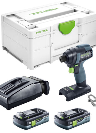 Festool TID 18 HPC 4,0 I-Plus Akku Schlagschrauber 18V 180Nm 1/4" ( 576482 ) + 2x Akku 4,0Ah HighPower + Ladegerät - Toolbrothers