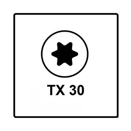 Fischer Power-Fast II FPF II Spanplattenschraube 6,0x160 mm 50 Stück ( 670694 ) Senkkopf mit Torx Teilgewinde galvanisch verzinkt, blau passiviert