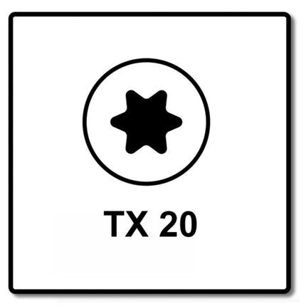 Fischer Power-Fast II FPF II Spanplattenschraube 5,0x70 mm 50 Stück ( 670441 ) Pan Head mit Torx Vollgewinde galvanisch verzinkt, blau passiviert