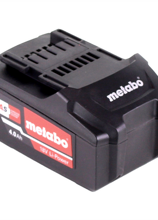 Juego de baterías Metabo 2x batería Li-Power 18 V 4,0 Ah CAS Li-Ion (2x 625591000) con indicador de nivel de carga