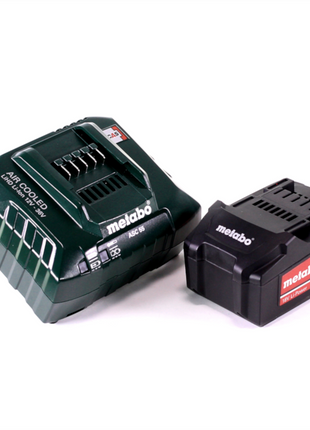 Zestaw podstawowy Metabo 1x akumulator Li-Power 18 V 4,0 Ah CAS Li-Ion ( 625591000 ) + ładowarka ASC 55 ( 627044000 )