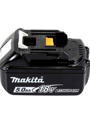 Cortacésped a batería Makita DUR 368 LT2 36V (2x18V) sin escobillas + 2x batería 5.0Ah - sin cargador