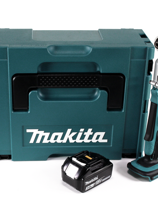 Makita DTL 061 F1J Llave de impacto angular inalámbrica 18V 1/4" 60Nm + 1x batería 3.0Ah + Makpac - sin cargador