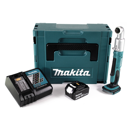 Makita DTL 061 RF1J Akku Winkelschlagschrauber 18V 1/4" 60Nm + 1x Akku 3,0Ah + Ladegerät + Makpac