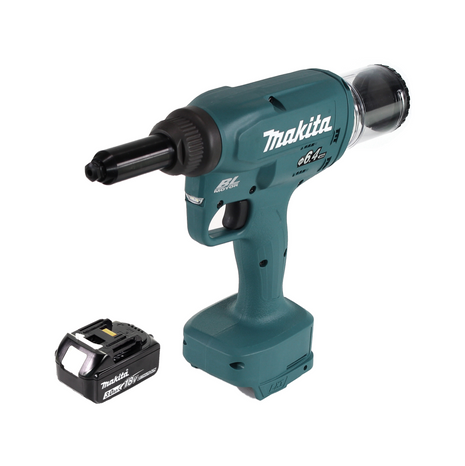 Makita DRV 250 F1 Akku Blindnietsetzgerät 18V 20kN Brushless + 1x Akku 3,0Ah - ohne Ladegerät