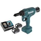 Makita DRV 250 RM Riveteuse aveugle sans fil 18V 20kN brushless + 2x Batteries 4.0Ah + Chargeur