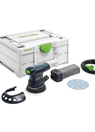 Festool ETS 125 REQ-Plus Exzenterschleifer 250W 2mm Hub 125mm im Systainer + Zubehör ( 574636 ) + extra Staubfangbeutel - Toolbrothers