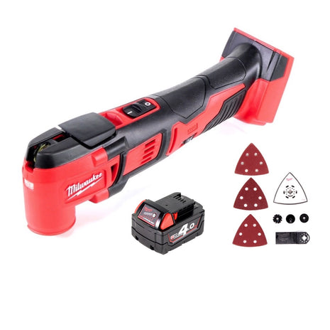 Milwaukee M18 BMT-401 Akku Multifunktionswerkzeug 18V ( 4933446203 ) + 1x Akku 4,0Ah - ohne Ladegerät