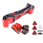 Milwaukee M18 BMT-502C Akku Multifunktionswerkzeug 18V ( 4933446203 ) + 2x Akku 5,0Ah + Ladegerät