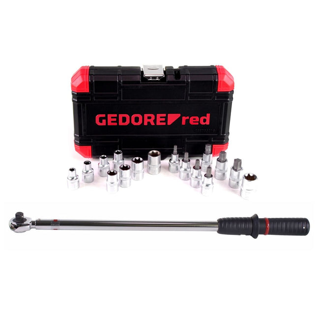 Facom S.208-340 Drehmomentschluessel 1/2" 60 - 340Nm + 16tlg. Steckschlüssel Satz 1/2" ( R68003016 )