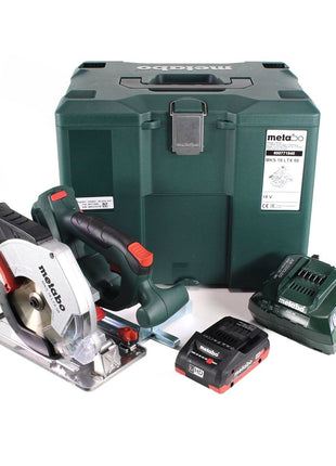 Metabo MKS 18 LTX 58 Akku Metall Handkreissäge 18V 165 mm ( 600771840 ) + 1x Akku 4,0Ah + Ladegerät + MetaLoc