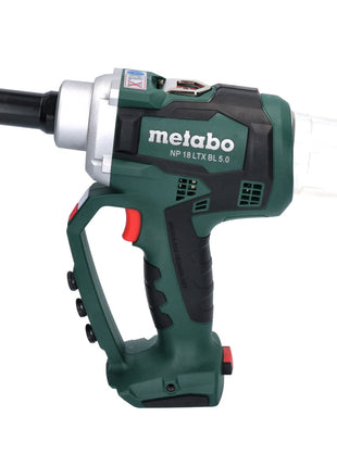 Metabo NP 18 LTX BL 5.0 Akku Blindnietpistole 18 V 10 kN Brushless + 2x Akku 5,5 Ah + Ladegerät + metaBOX