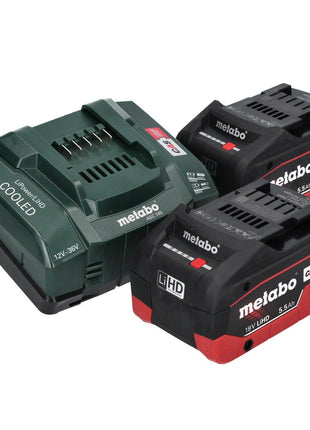 Metabo NP 18 LTX BL 5.0 Akku Blindnietpistole 18 V 10 kN Brushless + 2x Akku 5,5 Ah + Ladegerät + metaBOX