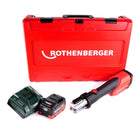 Pressa a batteria Rothenberger ROMAX 4000 18V elettroidraulica + 1x batteria 5,5Ah + caricatore + valigetta