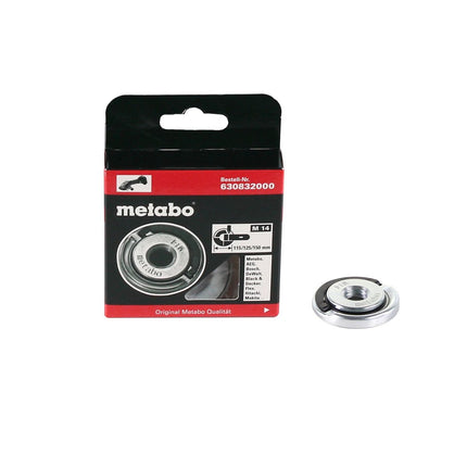Metabo Dado di serraggio rapido M14 - 1pz. ( 630832000 ) per smerigliatrice angolare fino a Ø 150mm