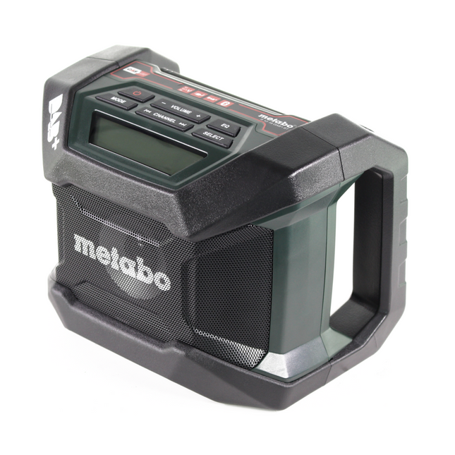 Metabo R 12-18 DAB+ BT Akku Baustellenradio Bluetooth Solo Radio ( 600778850 ) - ohne Akku, ohne Ladegerät