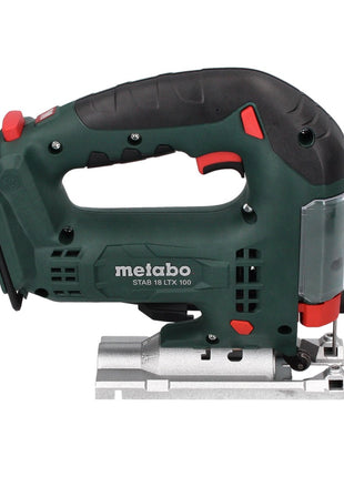 Metabo STAB 18 LTX 100 Scie sauteuse sans fil 18 V + Coffret MetaBOX ( 601003840 ) sans batterie, sans chargeur