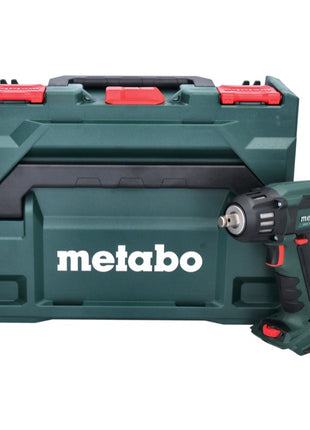 Metabo SSW 18 LTX 400 BL Visseuse à chocs sans fil 18 V 400 Nm 1/2" ( 602205840 ) + Coffret MetaLoc - sans batterie, sans chargeur