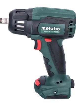 Metabo SSW 18 LTX 400 BL Akku Schlagschrauber 18 V 400 Nm 1/2" ( 602205840 ) Brushless + metaBOX - ohne Akku, ohne Ladegerät