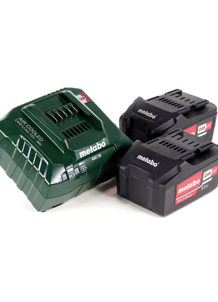 Metabo SSW 18 LTX 400 BL Atornillador de impacto a batería 18 V 400 Nm 1/2" sin escobillas + 2x batería 5,2 Ah + cargador + metaBOX