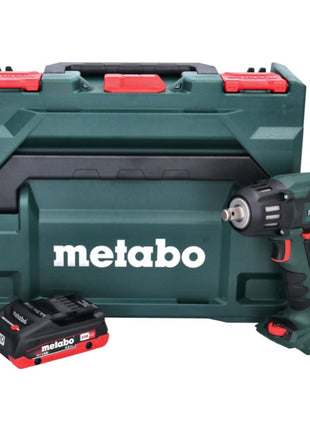 Metabo SSW 18 LTX 400 BL akumulatorowy klucz udarowy 18 V 400 Nm 1/2" bezszczotkowy + 1x akumulator 4,0 Ah + metaBOX - bez ładowarki