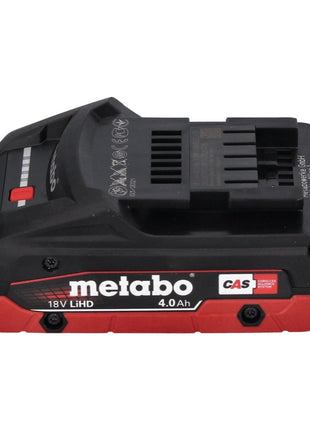 Metabo SSW 18 LTX 400 BL akumulatorowy klucz udarowy 18 V 400 Nm 1/2" bezszczotkowy + 1x akumulator 4,0 Ah + metaBOX - bez ładowarki