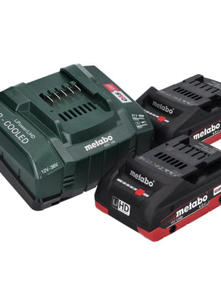 Metabo SSW 18 LTX 400 BL akumulatorowy klucz udarowy 18 V 400 Nm 1/2" bezszczotkowy + 2x akumulator 4,0 Ah + ładowarka + metaBOX