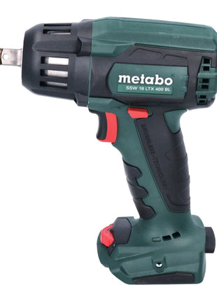 Metabo SSW 18 LTX 400 BL Akku Schlagschrauber 18 V 400 Nm 1/2" Brushless + 1x Akku 5,5 Ah + Ladegerät + metaBOX