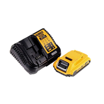 Radio a batteria DeWalt DCR 027 D1 DAB+ 10,8-18,0 V + 1 batteria 2,0 Ah + caricabatteria