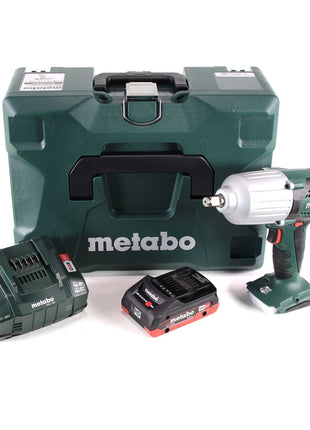 Metabo SSW 18 LTX 600 Akku Schlagschrauber 18 V 600 Nm 1/2" + 1x LiHD Akku 4,0 Ah + Ladegerät + MetaLoc