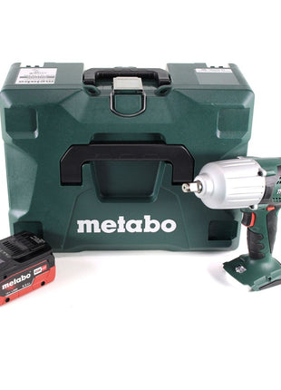 Metabo SSW 18 LTX 600 Akku Schlagschrauber 18 V 600 Nm 1/2" + 1x LiHD Akku 5,5 Ah + MetaLoc - ohne Ladegerät