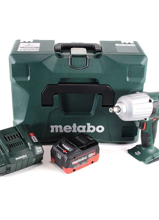 Metabo SSW 18 LTX 600 Akku Schlagschrauber 18 V 600 Nm 1/2" + 1x LiHD Akku 8,0 Ah + Ladegerät + MetaLoc