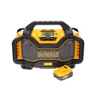 Radio a batteria DeWalt DCR 027 N DAB+10,8-18,0 V + 1 batteria da 5,0 Ah - senza caricabatterie