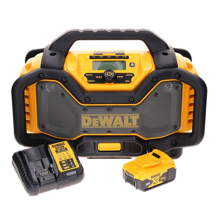 Radio a batteria DeWalt DCR 027 P1 DAB+ 10,8-18,0 V + 1 batteria 5,0 Ah + caricabatteria