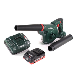 Metabo AG 18 soffiatore a batteria 18 V + 1x batteria LiHD 4,0 Ah + caricabatterie