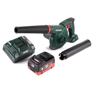 Ventilatore a batteria Metabo AG 18 18 V + 1x batteria LiHD 5,5 Ah + caricabatterie