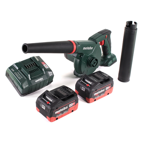 Metabo AG 18 Akku Gebläse 18 V + 2x LiHD Akku 8,0Ah + Ladegerät - Toolbrothers