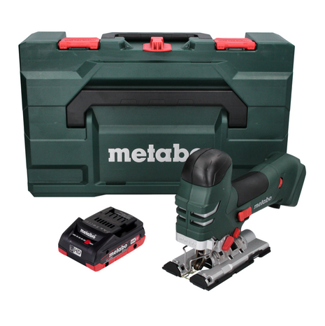 Sierra de calar a batería Metabo STA 18 LTX 140 18 V + 1x batería 4,0 Ah + metaBOX - sin cargador