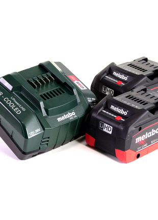 Metabo STA 18 LTX 140 Scie sauteuse sans fil 18V + 2x Batteries 8,0Ah + Chargeur + Coffret MetaBOX